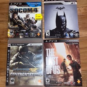 PS3 games set of 4